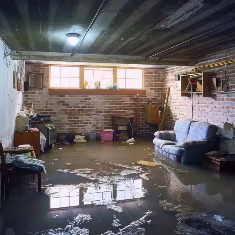 Flooded Basement Cleanup in Clinton, OK